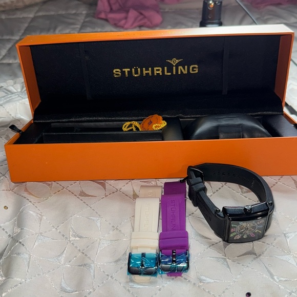 Stuhrling kinetic watch